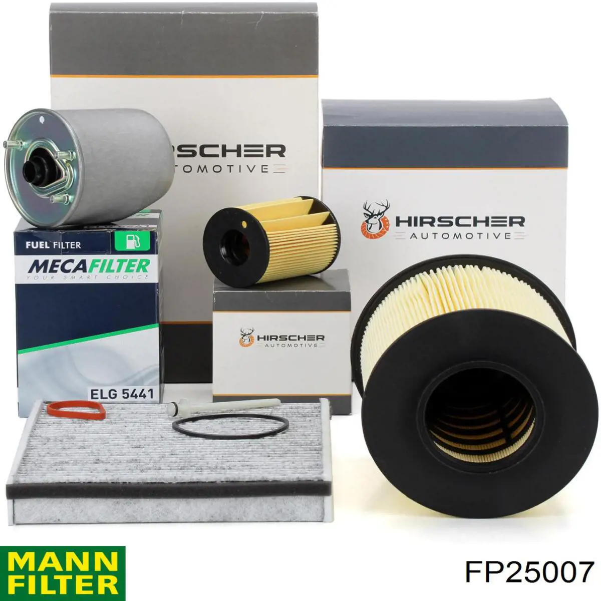 Купить FP25007 Mann-Filter Фильтр салона угольный