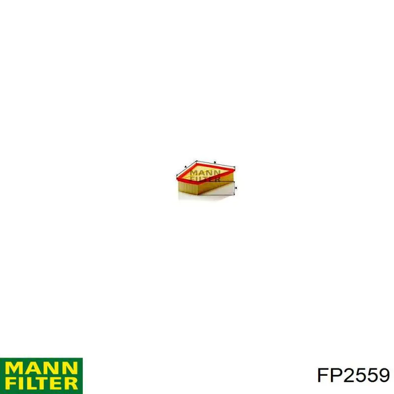 Воздушный фильтр салона Mann-Filter FP2559