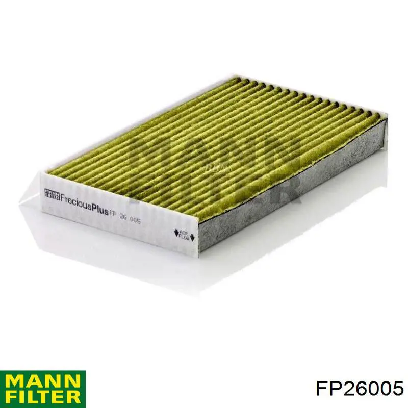 Filtro de habitáculo FP26005 Mann-Filter