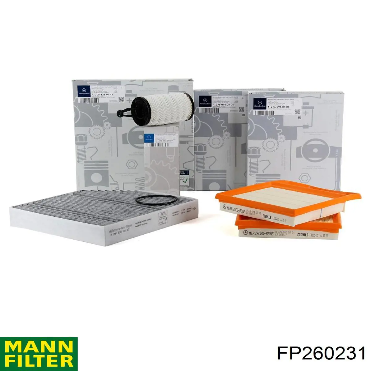 Фильтр салона FP260231 Mann-Filter