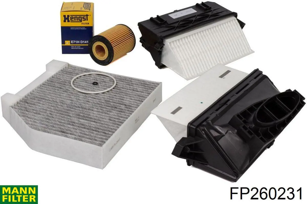 FP260231 Mann-Filter Внутрисалонный фильтр