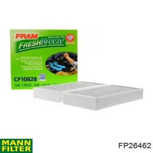 Купить FP26462 Mann-Filter Фильтр салона угольный