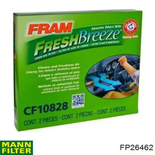Фильтр салона FP26462 Mann-Filter