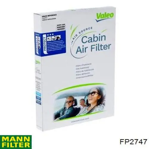FP2747 Mann-Filter фильтр салона