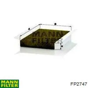 Фильтр воздушный отопителя Mann-Filter FP2747 цена, от 33.25 USD