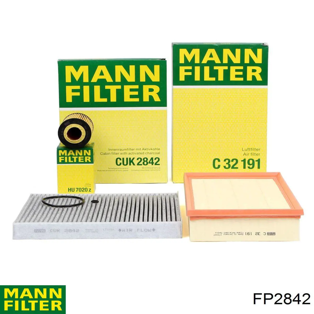 Воздушный фильтр салона Mann-Filter FP2842