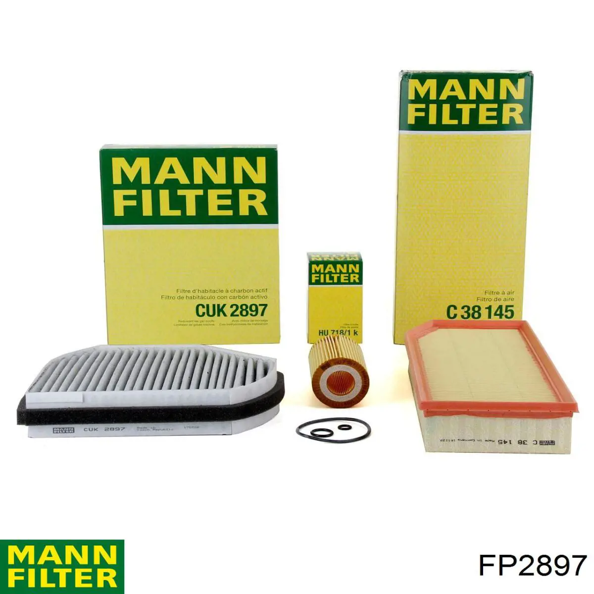 Купить FP2897 Mann-Filter Фильтр салона угольный