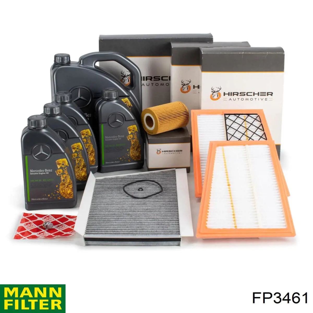 Фильтр воздушный отопителя Mann-Filter FP3461 цена, от 27.53 USD
