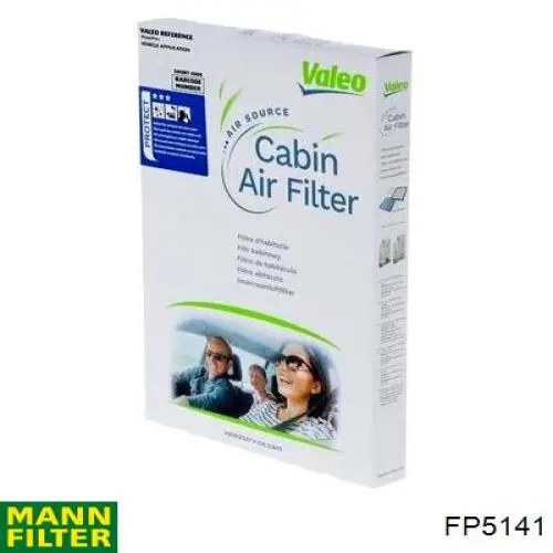 Фильтр воздушный отопителя Mann-Filter FP5141 цена, от 9.94 USD
