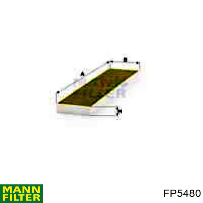 FP5480 Mann-Filter filtro de salão
