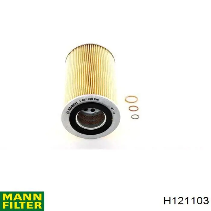 Filtro de aceite H121103 Mann-Filter