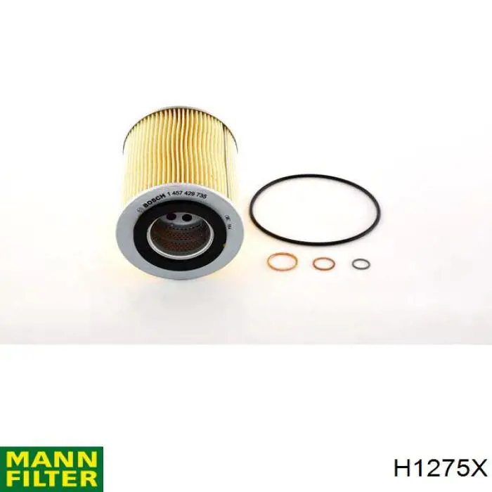 Масляный фильтр H1275X MAN