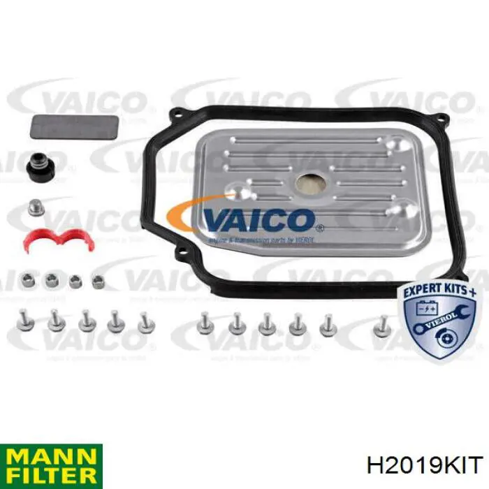 Фильтр коробки автомат Mann-Filter H2019KIT цена, от 21.00 USD