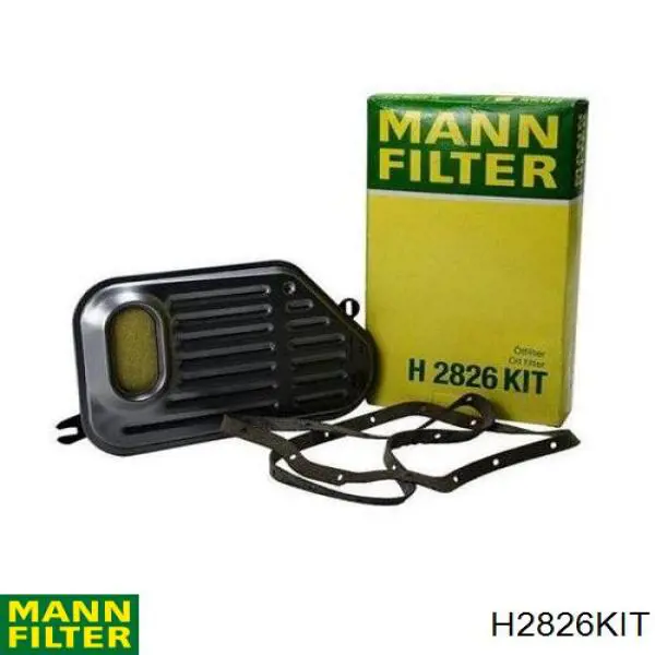 Filtro hidráulico, transmisión automática H2826KIT Mann-Filter
