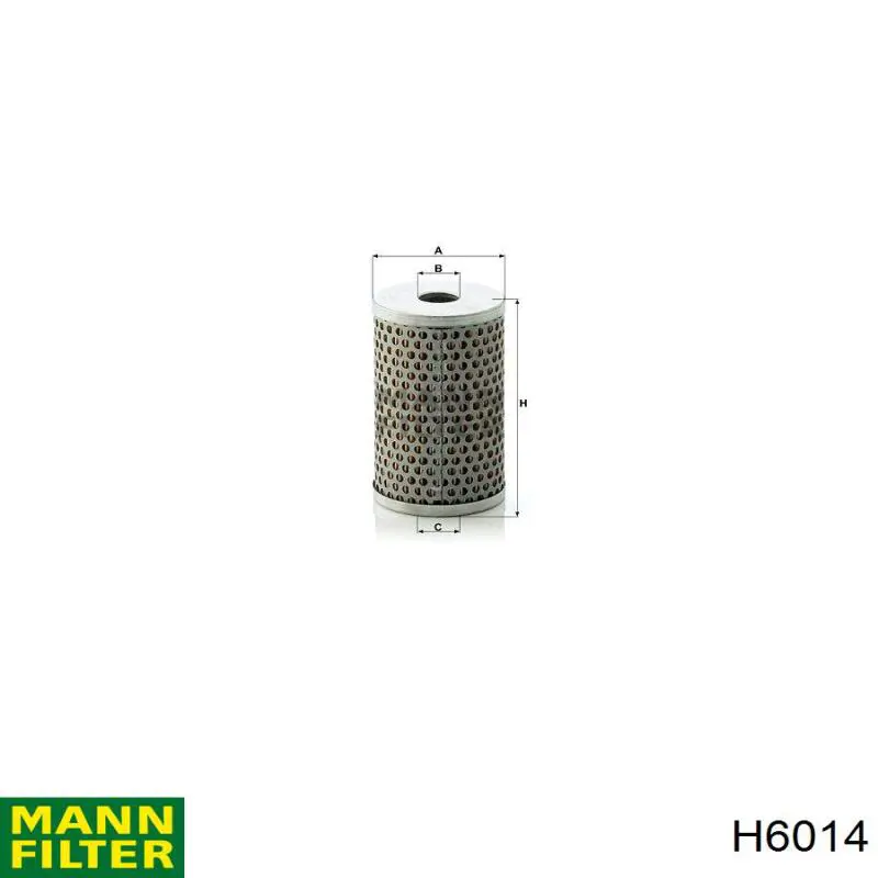 H6014 Mann-Filter фильтр гур