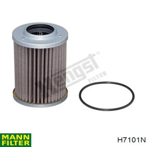 Filtro hidráulico, transmisión automática H7101N Mann-Filter