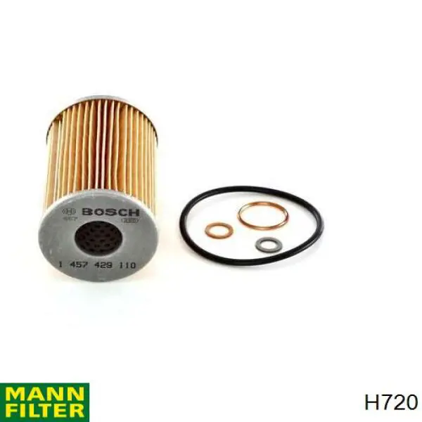 Filtro de aceite H720 Mann-Filter