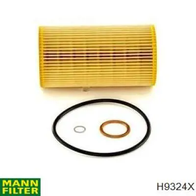 Filtro de aceite H9324X Mann-Filter