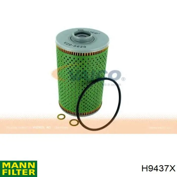 Фильтр очистки масла центробежный Mann-Filter H9437X цена, от 14.15 USD