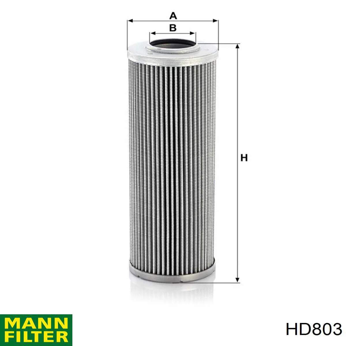 Фильтр гидравлической системы HD803 Mann-Filter