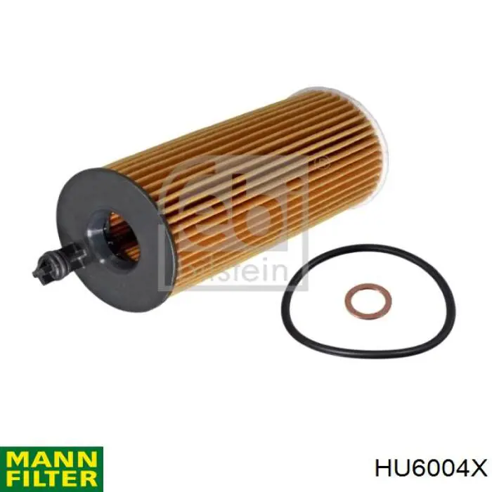 HU6004X Mann-Filter фильтр масляный