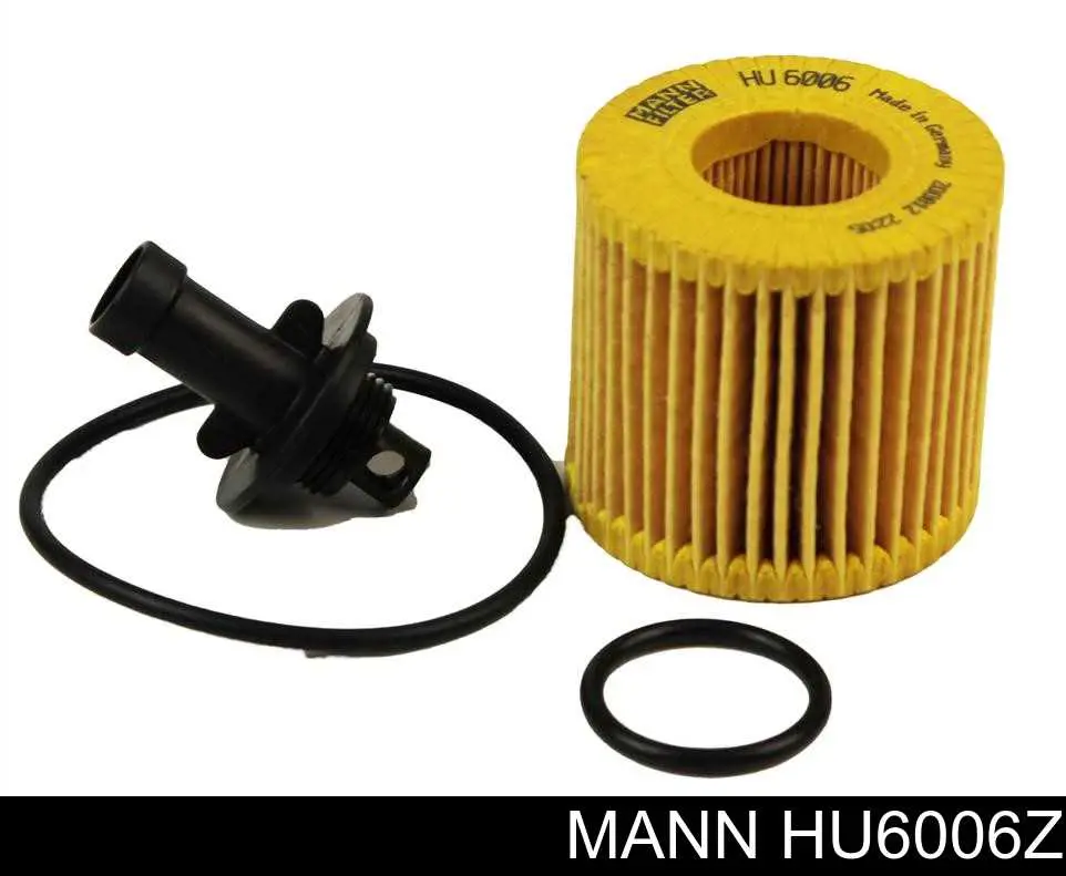 HU6006Z Mann-Filter filtro de óleo