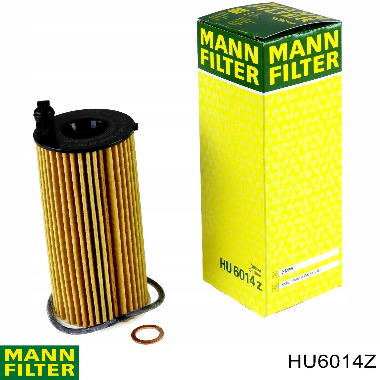 HU6014Z Mann-Filter filtro de óleo