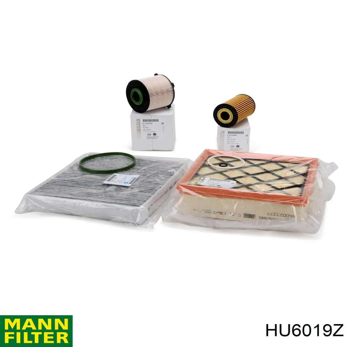 Filtro de aceite HU6019Z Mann-Filter