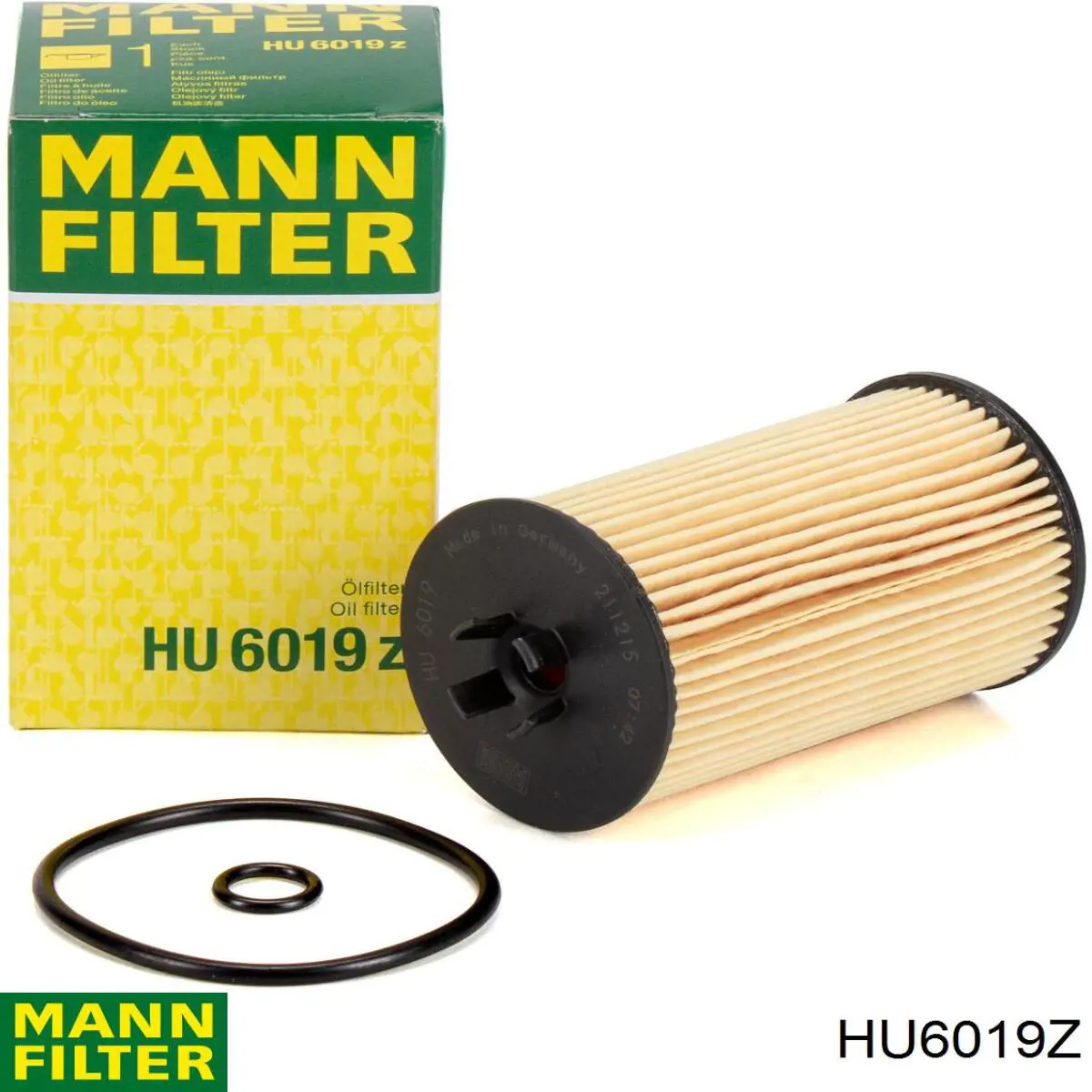 HU6019Z Mann-Filter filtro de óleo