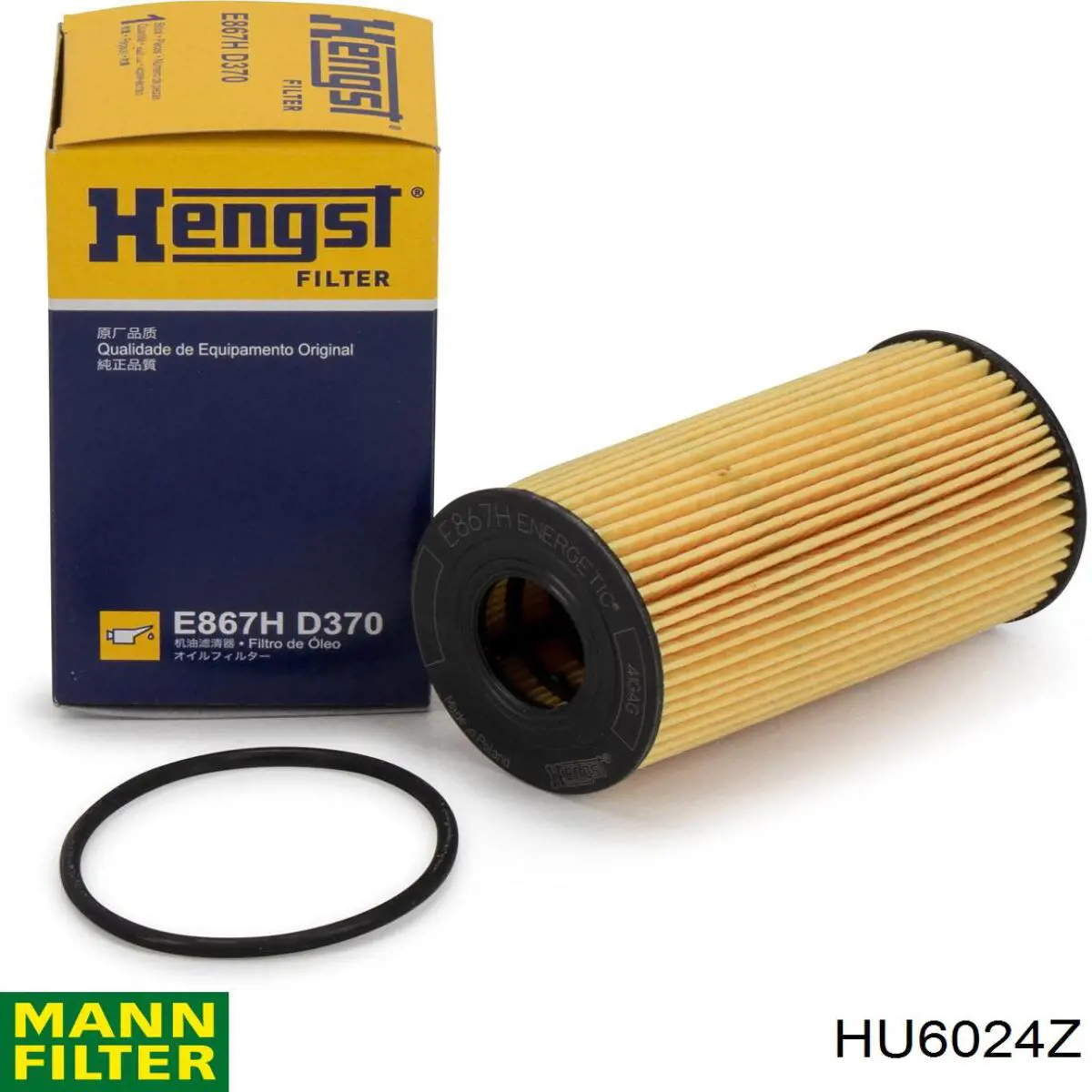 Масляный фильтр HU6024Z Mann-Filter