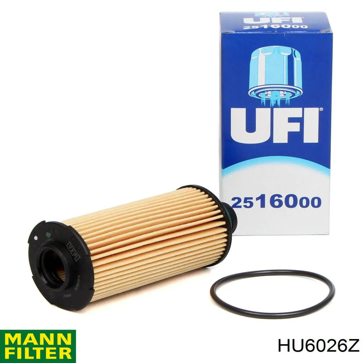 HU6026Z Mann-Filter filtro de óleo