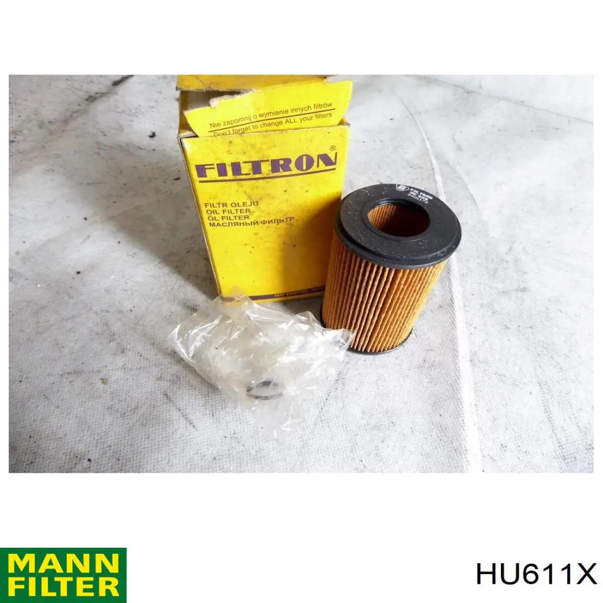 Купить HU611X Mann-Filter Фильтр центробежный очистки масла