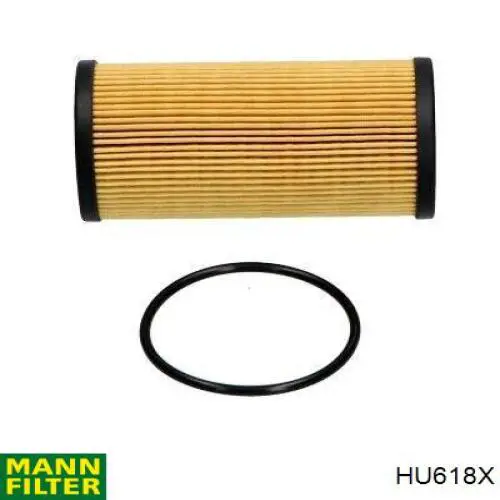 HU618X Mann-Filter Масляный фильтр двигателя
