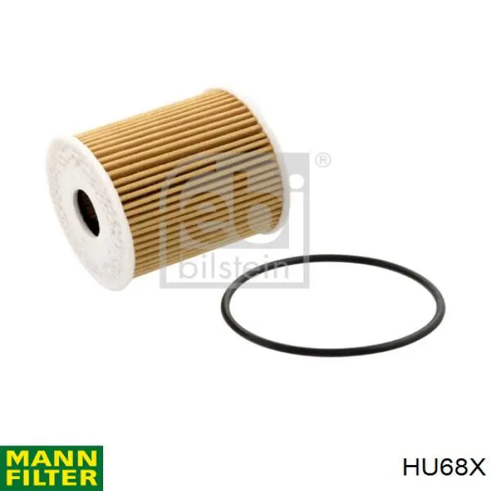 Масляный фильтр HU68X Mann-Filter