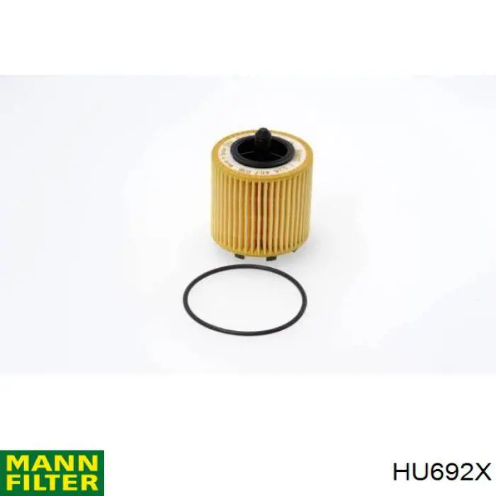 HU692X Mann-Filter Масляный фильтр двигателя