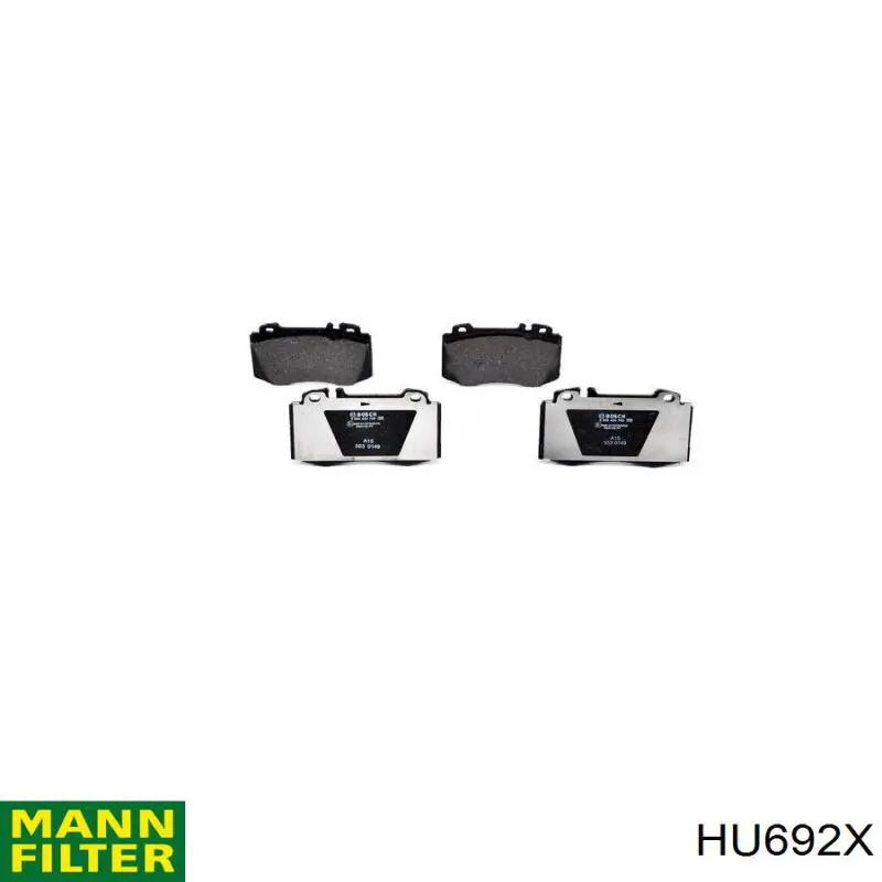 Масляный фильтр HU692X Mann-Filter