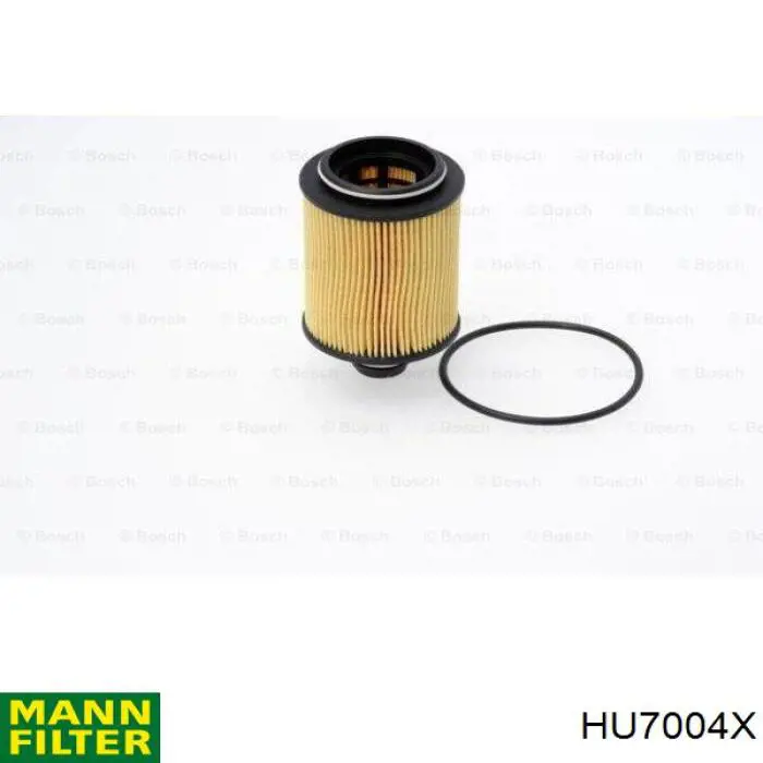 Filtro de aceite HU7004X Mann-Filter