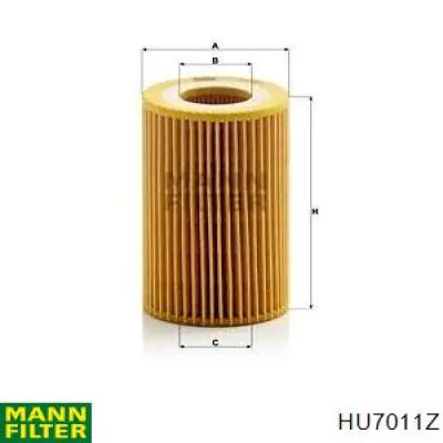 HU7011Z Mann-Filter масляный фильтр