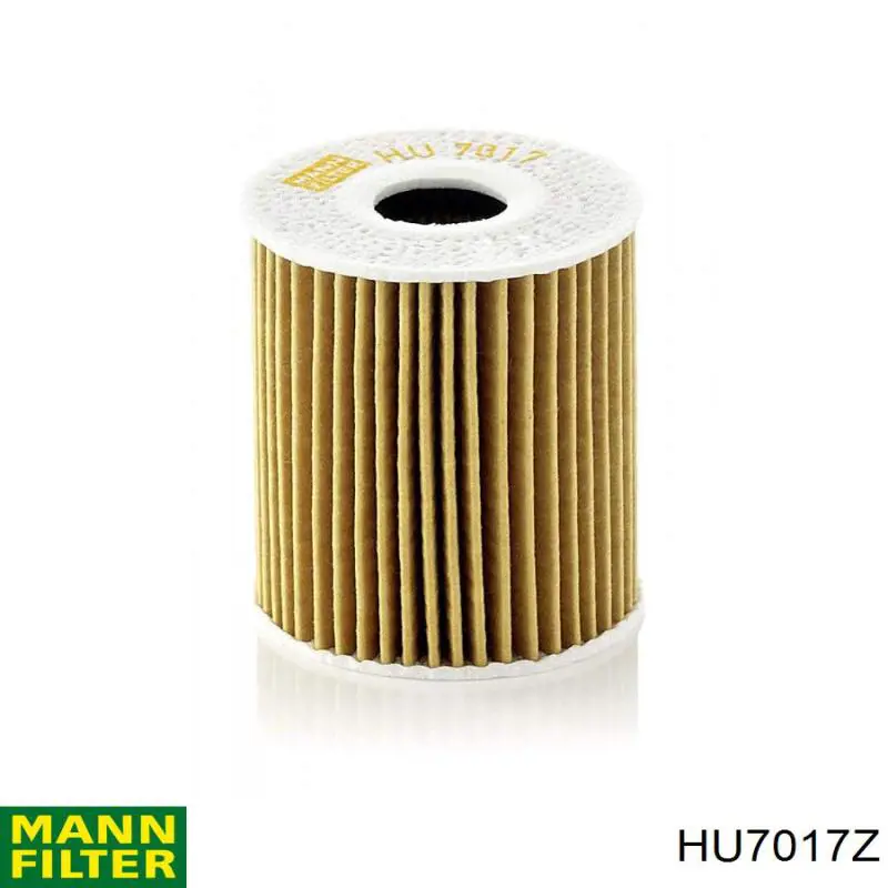 Filtro de aceite HU7017Z Mann-Filter