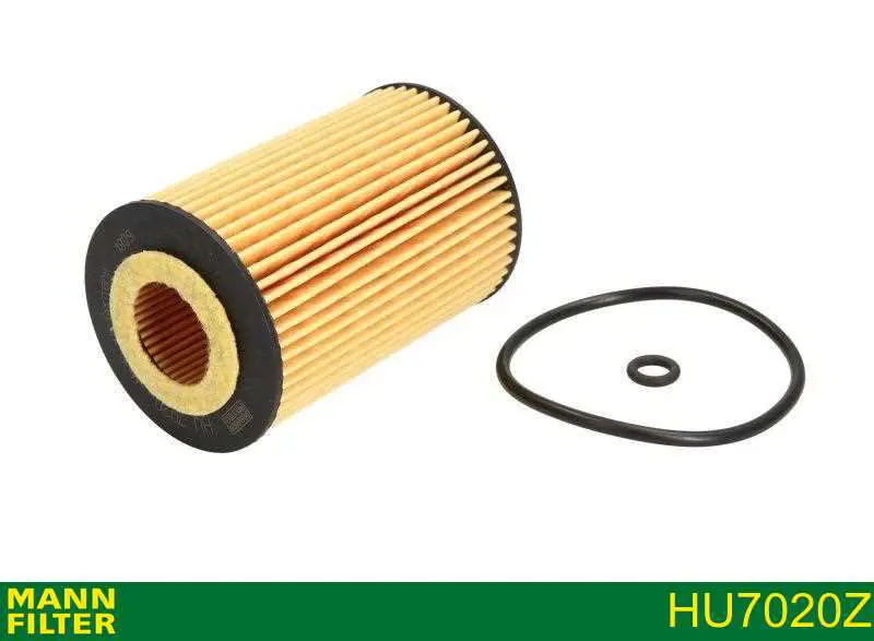 HU7020Z Mann-Filter Масляный фильтр двигателя