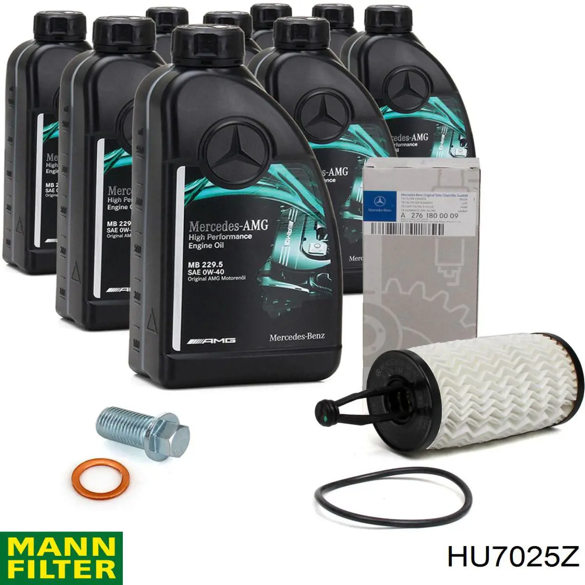 HU7025Z Mann-Filter Filtro de óleo