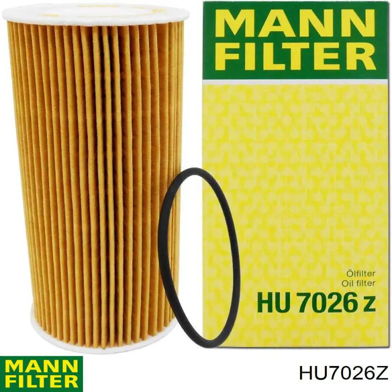 Filtro de aceite HU7026Z Mann-Filter