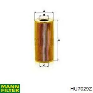 Filtro de aceite HU7029Z Mann-Filter