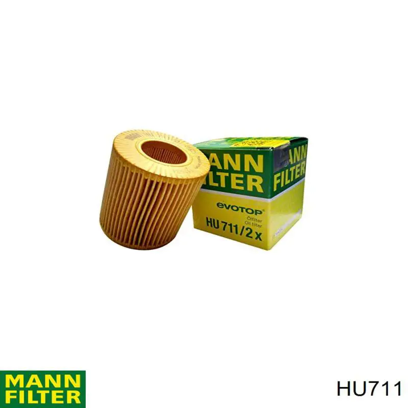 HU 711 Mann-Filter масляный фильтр