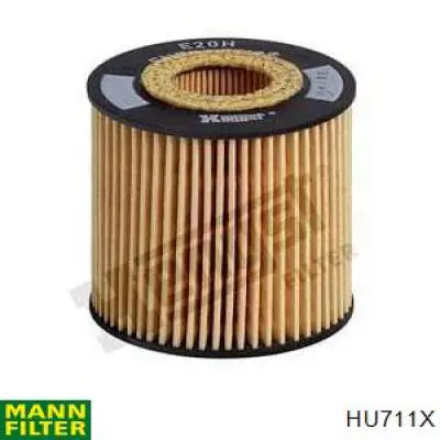 HU711X Mann-Filter filtro de óleo