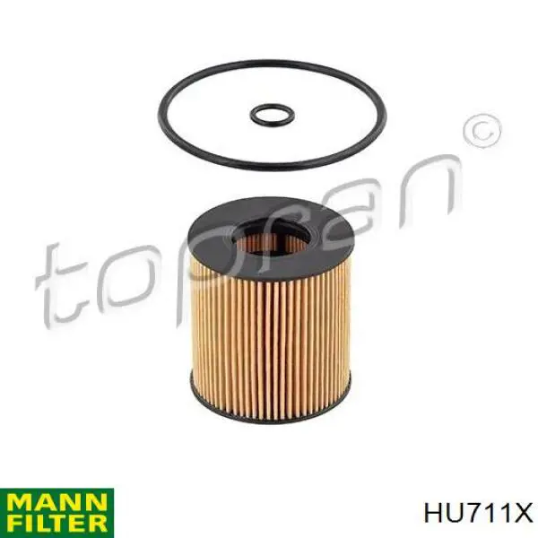 Купить HU711X Mann-Filter Фильтр центробежный очистки масла