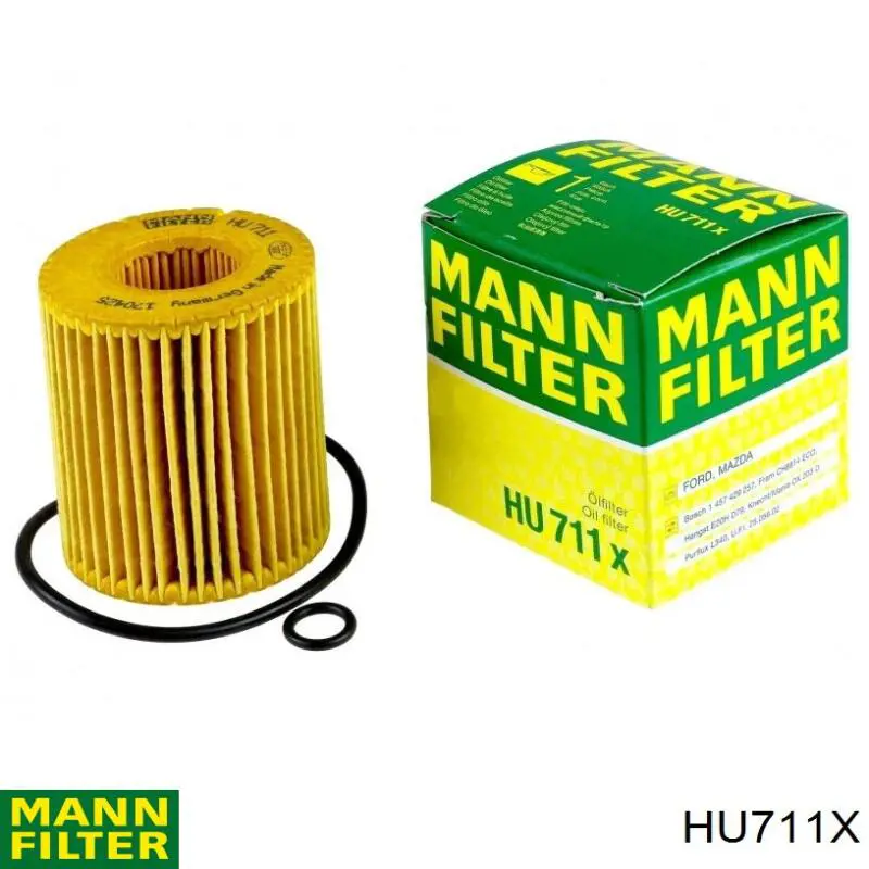 Фильтр очистки масла центробежный Mann-Filter HU711X цена, от 7.85 USD