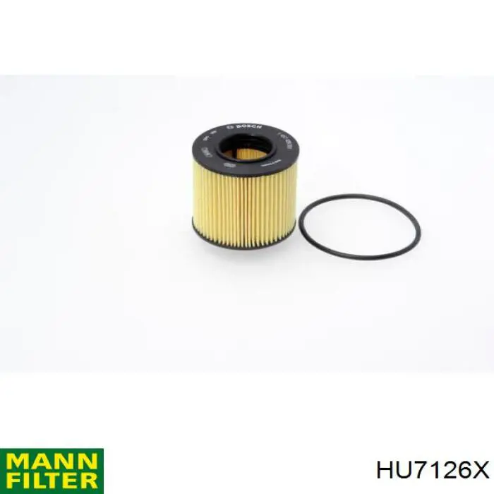 Filtro de aceite HU7126X Mann-Filter