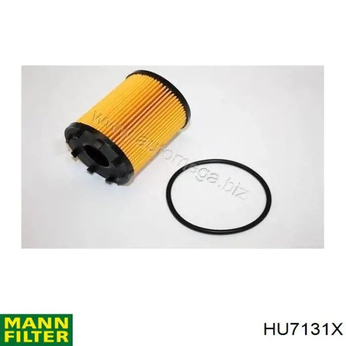 Filtro de aceite HU7131X Mann-Filter