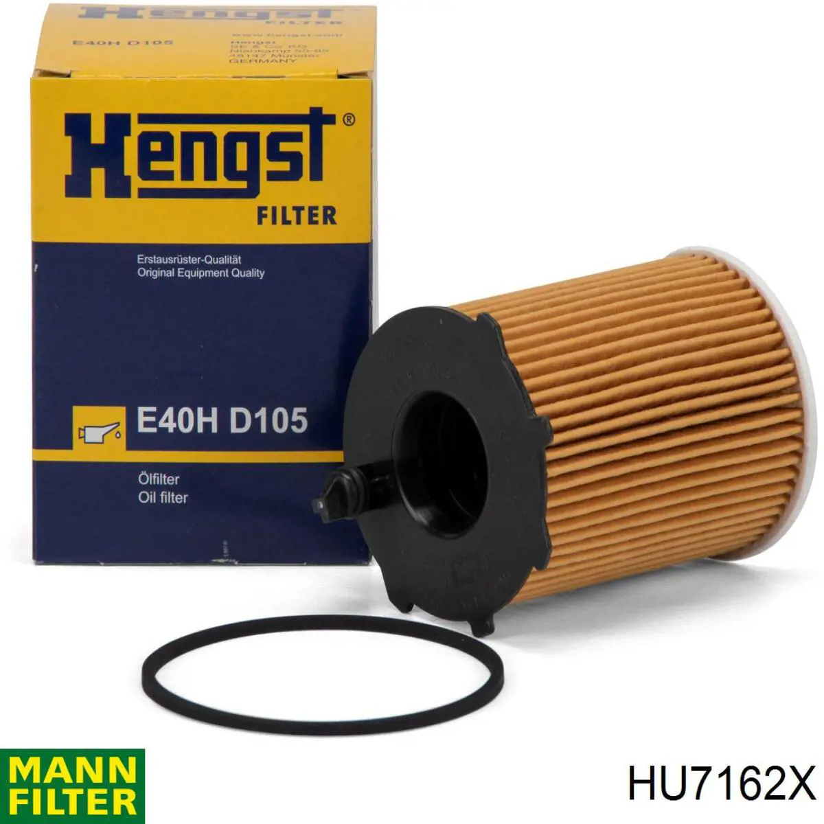 Фильтр очистки масла центробежный Mann-Filter HU7162X цена, от 6.34 USD